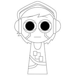 Desenhos para colorir: Sprunki Incredibox - Páginas para Colorir Imprimíveis Gratuitamente