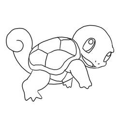 Desenhos para colorir: Squirtle - Páginas para Colorir Imprimíveis Gratuitamente