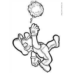 Desenho Super Mario Bros (Videogames) #153605 para imprimir e colorir