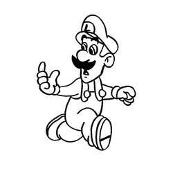 Desenho Super Mario Bros (Videogames) #153685 para imprimir e colorir