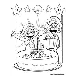 Desenho Super Mario Bros (Videogames) #153711 para imprimir e colorir