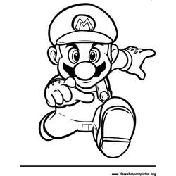 Desenhos para colorir: Super Mario Bros - Páginas para Colorir Imprimíveis Gratuitamente