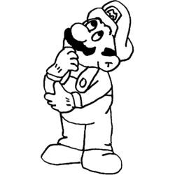 Desenho Super Mario Bros (Videogames) #153778 para imprimir e colorir