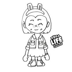 Desenhos para colorir: Toca Boca - Páginas para Colorir Imprimíveis Gratuitamente