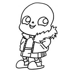 Desenhos para colorir: Undertale - Páginas para Colorir Imprimíveis Gratuitamente
