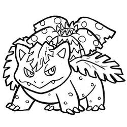 Desenhos para colorir: Venusaur - Páginas para Colorir Imprimíveis Gratuitamente