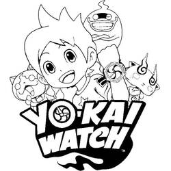 Desenhos para colorir: Yo-kai Watch - Páginas para Colorir Imprimíveis Gratuitamente