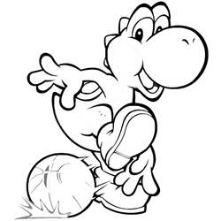 Página para colorir: Yoshi (Videogames) #113498 - Páginas para Colorir Imprimíveis Gratuitamente
