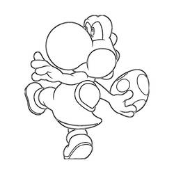 Página para colorir: Yoshi (Videogames) #113500 - Páginas para Colorir Imprimíveis Gratuitamente