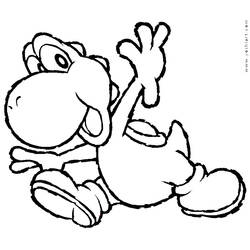 Página para colorir: Yoshi (Videogames) #113501 - Páginas para Colorir Imprimíveis Gratuitamente