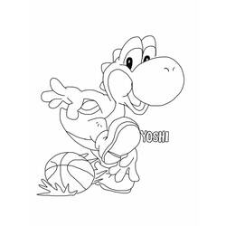 Página para colorir: Yoshi (Videogames) #113503 - Páginas para Colorir Imprimíveis Gratuitamente