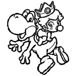 Página para colorir: Yoshi (Videogames) #113507 - Páginas para Colorir Imprimíveis Gratuitamente