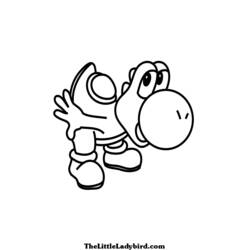 Página para colorir: Yoshi (Videogames) #113511 - Páginas para Colorir Imprimíveis Gratuitamente