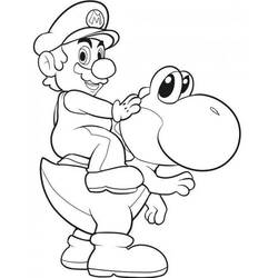 Página para colorir: Yoshi (Videogames) #113518 - Páginas para Colorir Imprimíveis Gratuitamente