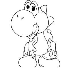 Página para colorir: Yoshi (Videogames) #113520 - Páginas para Colorir Imprimíveis Gratuitamente
