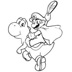 Página para colorir: Yoshi (Videogames) #113541 - Páginas para Colorir Imprimíveis Gratuitamente