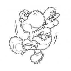 Página para colorir: Yoshi (Videogames) #113551 - Páginas para Colorir Imprimíveis Gratuitamente
