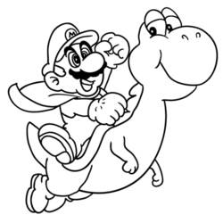 Página para colorir: Yoshi (Videogames) #113564 - Páginas para Colorir Imprimíveis Gratuitamente