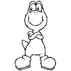 Página para colorir: Yoshi (Videogames) #113565 - Páginas para Colorir Imprimíveis Gratuitamente