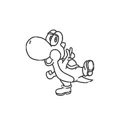 Página para colorir: Yoshi (Videogames) #113578 - Páginas para Colorir Imprimíveis Gratuitamente