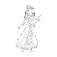 Desenho Zelda (Videogames) #113232 para imprimir e colorir