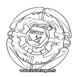 Beyblade - Desenhos para colorir gratuitos