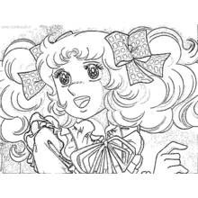 Candy Candy - Desenhos para colorir gratuitos