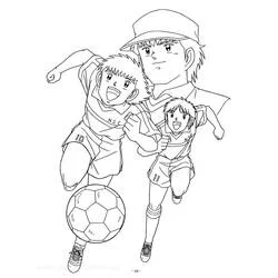 Captain Tsubasa - Desenhos para colorir gratuitos Captain Tsubasa - Desenhos para colorir gratuitos