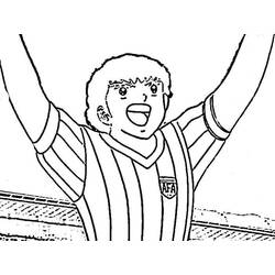 Captain Tsubasa - Desenhos para colorir gratuitos Captain Tsubasa - Desenhos para colorir gratuitos