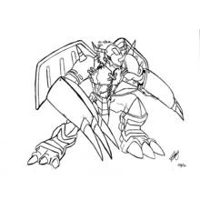 Digimon - Desenhos para colorir gratuitos