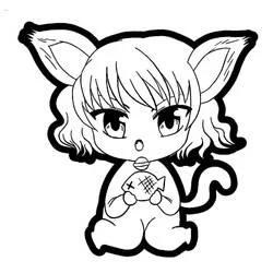 Desenho Garota Manga #190636 para imprimir e colorir