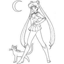 Sailor Moon - Desenhos para colorir gratuitos Sailor Moon - Desenhos para colorir gratuitos