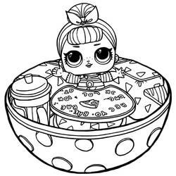 Boneca LOL - Desenhos para colorir gratuitos
