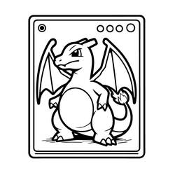 Carta Pokémon - Desenhos para colorir gratuitos