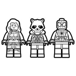 LEGO Marvel - Desenhos para colorir gratuitos