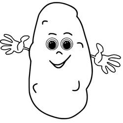 Batata - Desenhos para colorir gratuitos Batata - Desenhos para colorir gratuitos