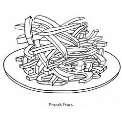 Batatas Fritas - Desenhos para colorir gratuitos Batatas Fritas - Desenhos para colorir gratuitos