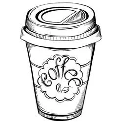 Café - Desenhos para colorir gratuitos Café - Desenhos para colorir gratuitos