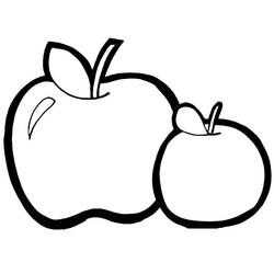 Maçãs - Desenhos para colorir gratuitos Maçãs - Desenhos para colorir gratuitos