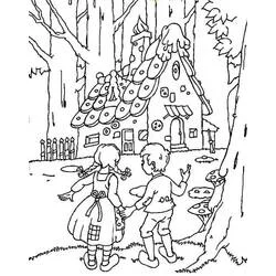 João e Maria - Desenhos para colorir gratuitos