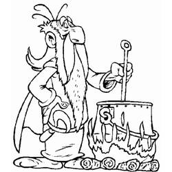 Asterix e Obelix - Desenhos para colorir gratuitos