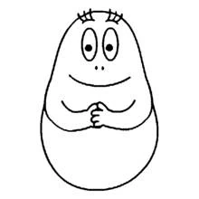 Página para colorir de Barbapapa (Desenhos Animados e Séries Animadas) #36432, pronta para imprimir