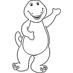 Barney e friends - Desenhos para colorir gratuitos