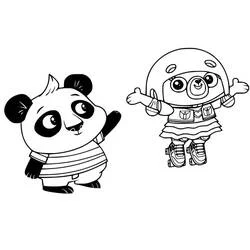 Página para colorir de Chip e Potato (Desenhos Animados e Séries Animadas) #199131, pronta para imprimir
