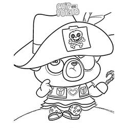 Linda miniatura de Chip e Potato (Desenhos Animados e Séries Animadas) #199148 para colorir e imprimir