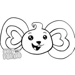 Ilustração de Chip e Potato (Desenhos Animados e Séries Animadas) #199149 para colorir gratuitamente