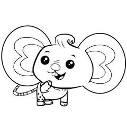 Desenho imprimível de Chip e Potato (Desenhos Animados e Séries Animadas) #199159 para pintar e colorir
