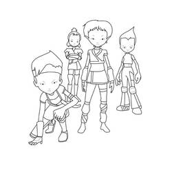 Code Lyoko - Desenhos para colorir gratuitos