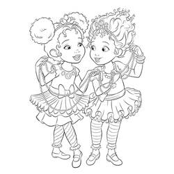 Fancy Nancy - Desenhos para colorir gratuitos