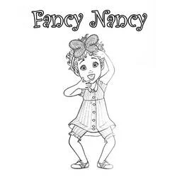 Linda miniatura de Fancy Nancy (Desenhos Animados e Séries Animadas) #208432 para colorir e imprimir